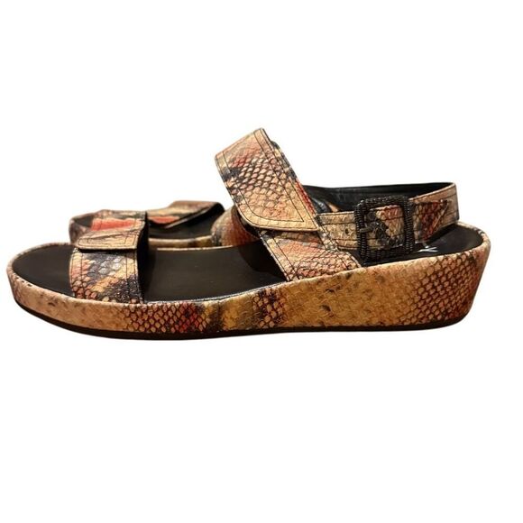 Thierry Rabotin Uno Python Snake Sandals Sz. 39 (US 8.5) - Picture 3 of 13